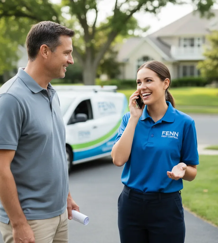 Fenn Pest Control customer support in Weatherford